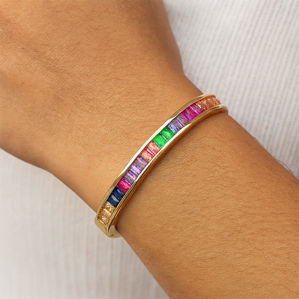 Bracelete cravejado colors