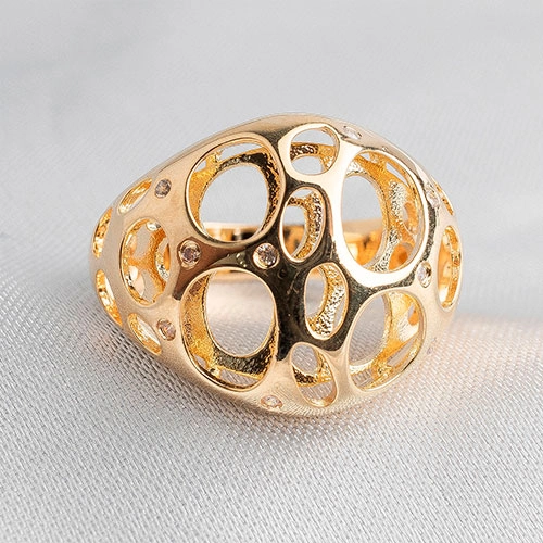 Anel abaulado furado - Imagem 3