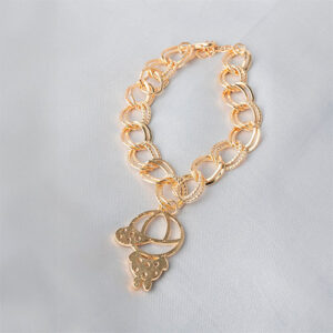 Pulseira filho cravejada