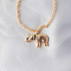 Pulseira pingente de elefante