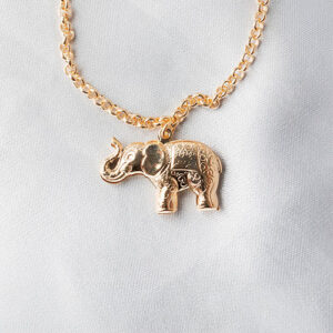 Pulseira pingente de elefante