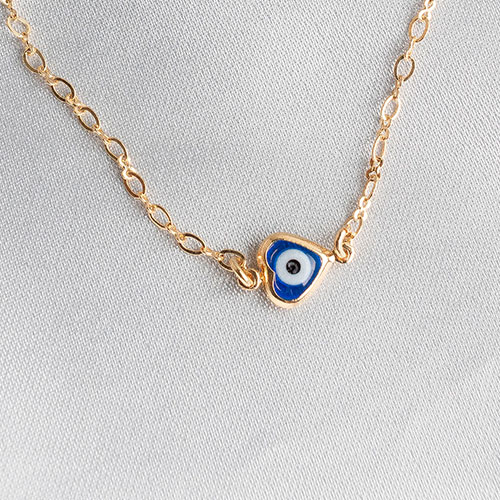 Tornozeleira coraçâo com olho grego - Imagem 4