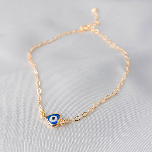 Tornozeleira coraçâo com olho grego - Imagem 3