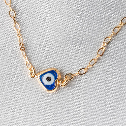 Tornozeleira coraçâo com olho grego - Imagem 2